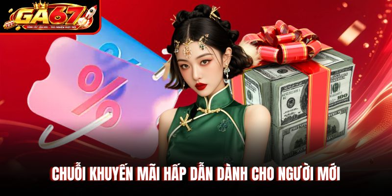 Chuỗi khuyến mãi hấp dẫn dành cho người mới Chuỗi khuyến mãi hấp dẫn dành cho người mới